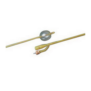 Silastic Latex 2-Way Foley Catheter 24 fr 30 cc