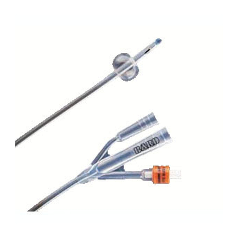 LUBRI-SIL Infection Control 3-Way Silicone Foley Catheter 16 Fr 5 cc