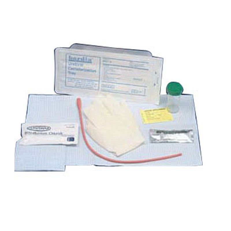 Bardia Urethral Tray with 14 fr Vinyl Urethral Catheter