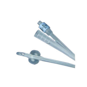 Bardia 2-Way 100% Silicone Foley Catheter 24 fr 30 cc