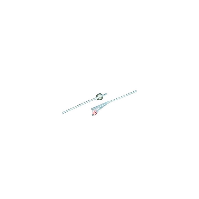 2-Way 100% Silicone Foley Catheter 18 Fr 5 cc