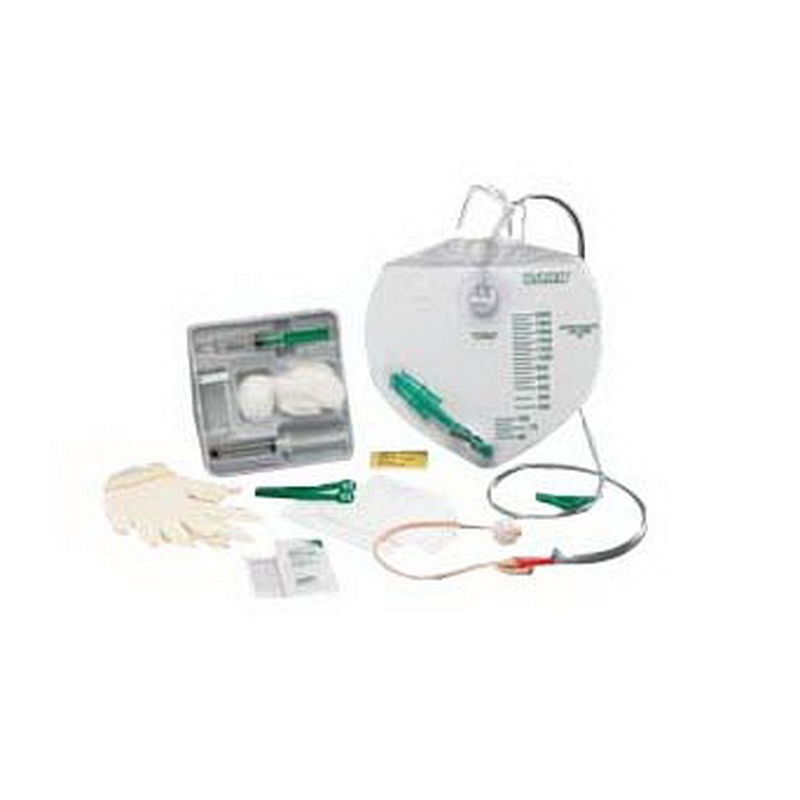 BARDEX Infection Control Silver Hydrogel-Coated 2-Way Foley Tray 14 Fr