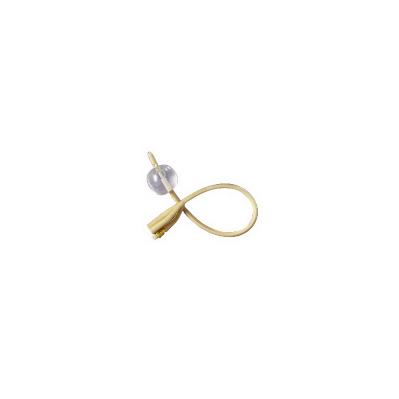 2-Way Silicone-Elastomer Coated Foley Catheter 20 Fr 10 cc