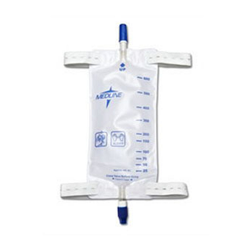 Leg Bags with Comfort Strap and Twist Valve Drainage Port 600mL