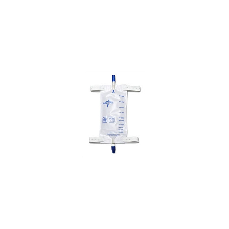 Leg Bag with Twist Valve and Comfort Straps