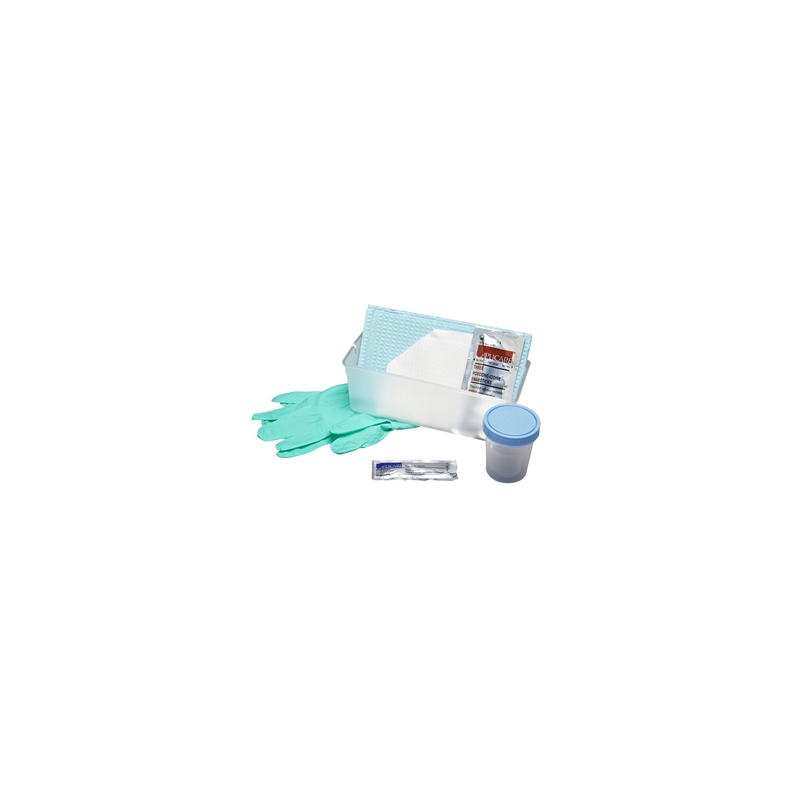 Caring Vinyl Urethral Catheter Tray 14 Fr