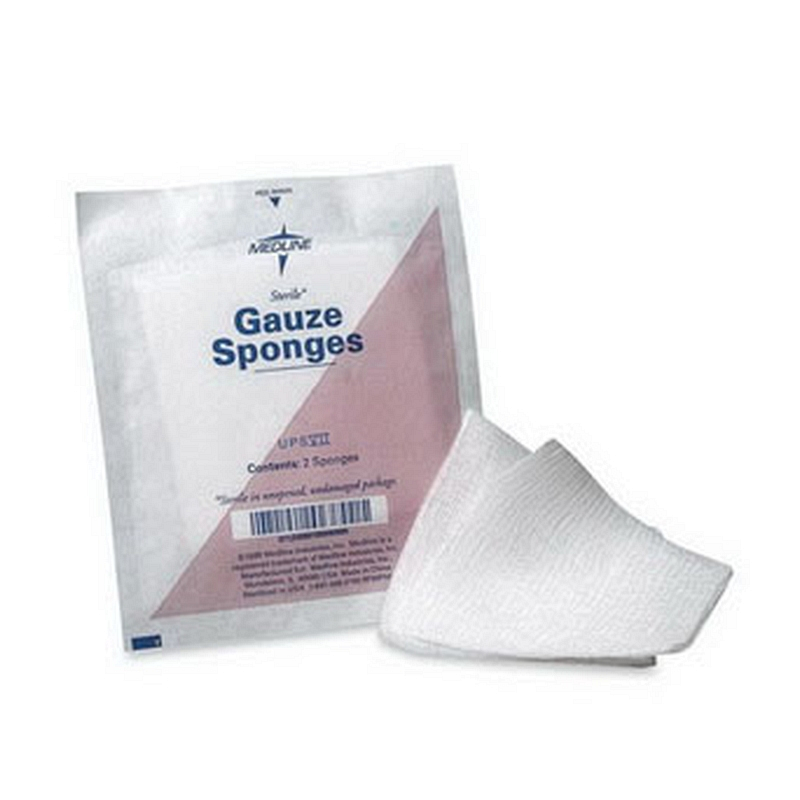 Caring Non-Sterile Woven Gauze Sponge 4" x 4"