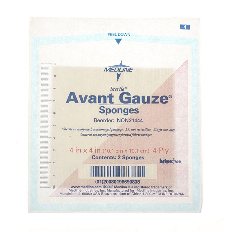 Avant Non-Woven Gauze Sponge Sterile 2's
