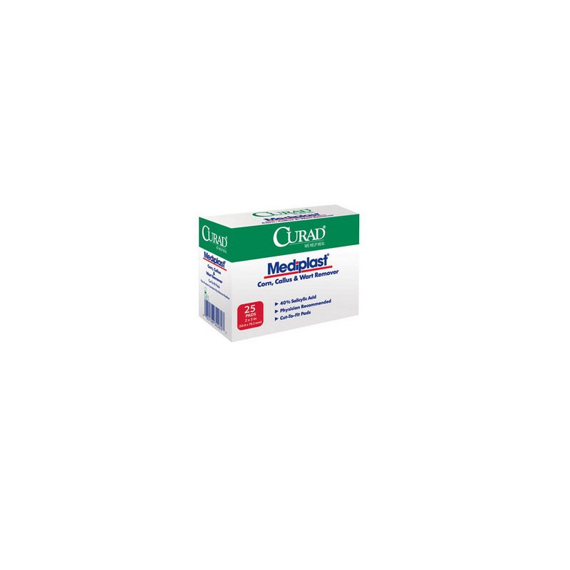 Curad MediPlast 40% Salicylic Acid Plaster 2" x 3"