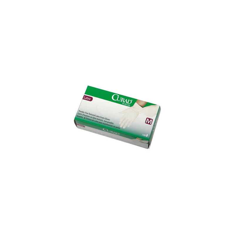 CURAD Non-Sterile Powder-Free Textured Latex Exam Glove X-Large