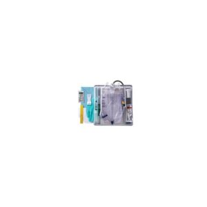 100% Silicone Closed System Foley Catheter Tray 18 Fr 10 cc