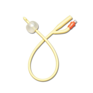 2-Way Silicone-Elastomer Coated Foley Catheter 18 Fr 30 cc