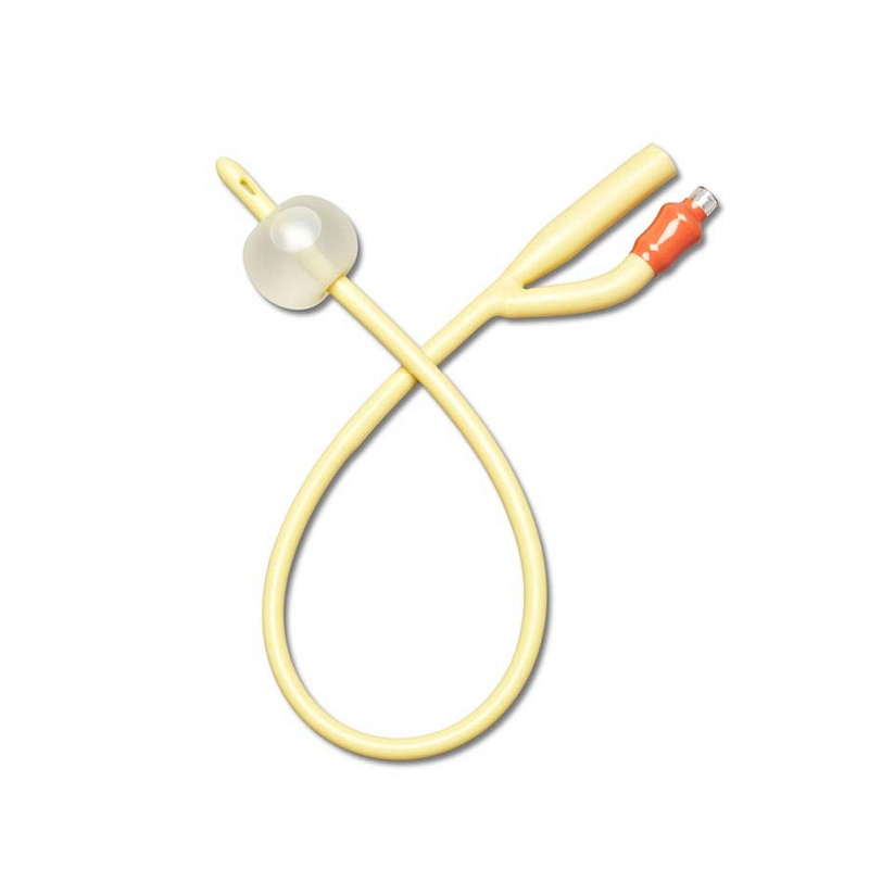 2-Way Silicone-Elastomer Coated Foley Catheter 18 Fr 30 cc