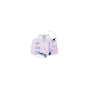 Urinary Drainage Bag with Anti-Reflux Tower and Metal Clamp 2