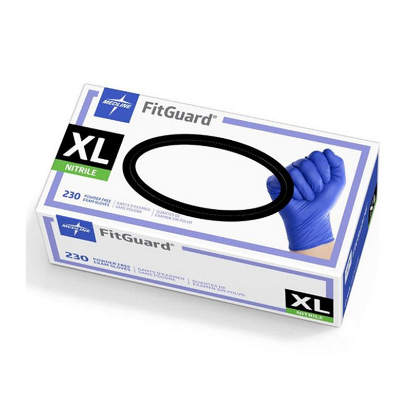 Blue Nitrile Powder Free Exam Glove