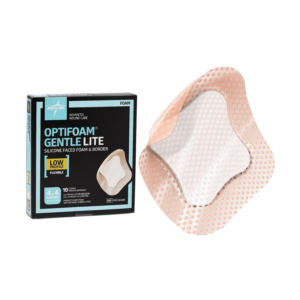 Optifoam Gentle Lite Foam Dressing with Border