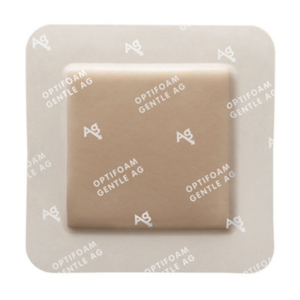 Optifoam Ag Antimicrobial Adhesive Gentle Border Dressings