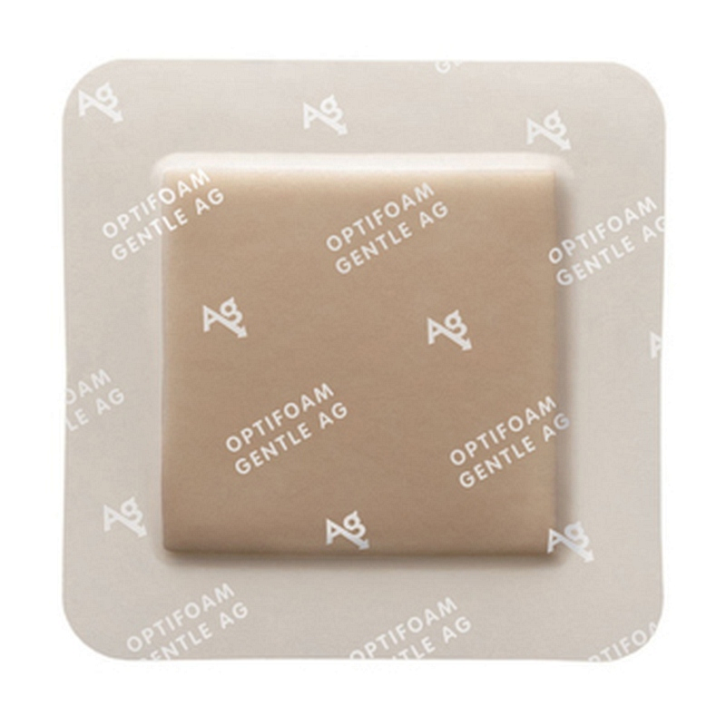 Optifoam Ag Antimicrobial Adhesive Gentle Border Dressings