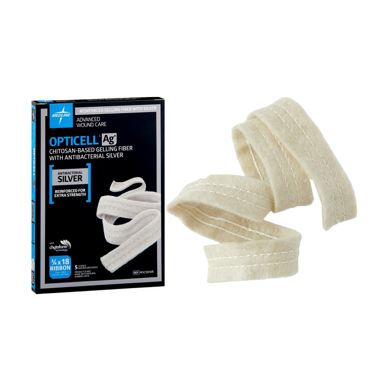 Opticell Ag+ Silver Antibacterial Gelling Fiber Wound Dressing
