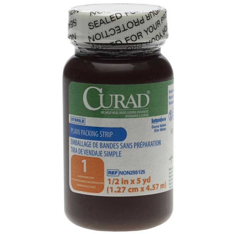 CURAD Sterile Plain Packing Strips