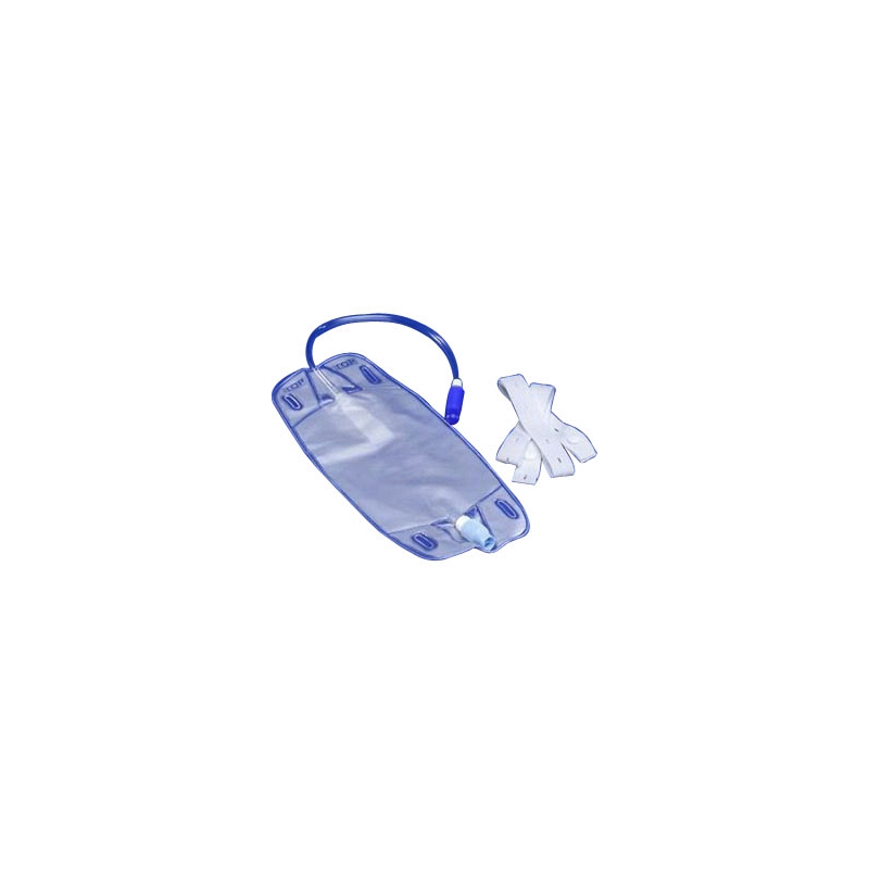 Dover Urine Leg Bag with Twist Valve and Straps