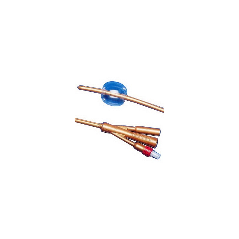 Dover 2-Way Silicone Foley Catheter 20 Fr 5 cc