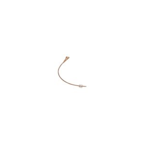 Dover Silver-Coated 2-Way Silicone Foley Catheter 22 Fr 30 cc