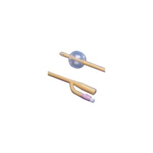 Dover Pediatric 2-Way Silicone-Elastomer Coated Foley Catheter 10 Fr 3 cc