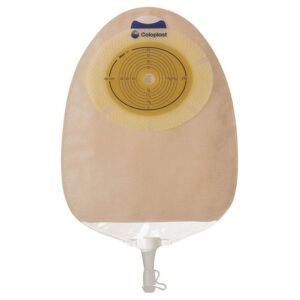 SenSura Xpro Non-Convex Extra-Extended Wear Urostomy Pouch Pre-Cut 1-3/16"
