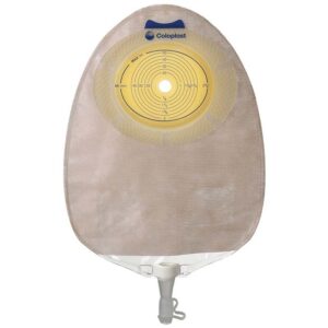 SenSura Xpro Non-Convex Extra-Extended Wear Urostomy Pouch Pre-Cut 1-1/4"