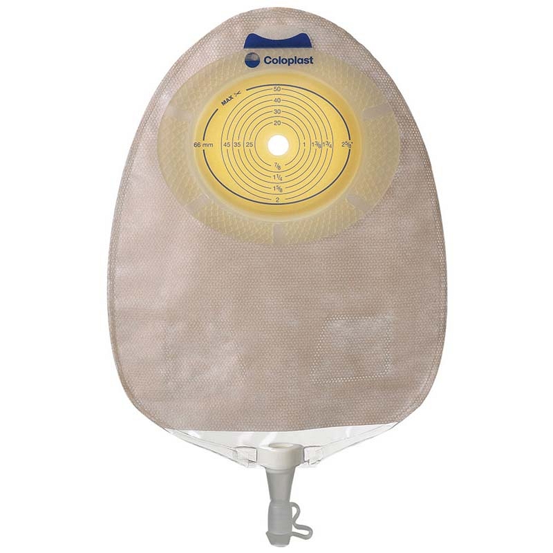 SenSura Xpro Non-Convex Extra-Extended Wear Urostomy Pouch Pre-Cut 1-1/4"
