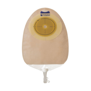 SenSura Xpro Convex Light Extended Wear Urostomy Pouch Cut-To-Fit 5/8"-1-5/16" Transparent