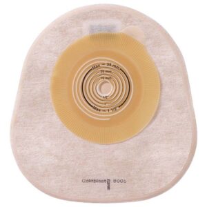Assura ColoKids 1-Piece Pediatric Closed-End Pouch Cut-to-Fit Flat 5/8" - 1-1/2"