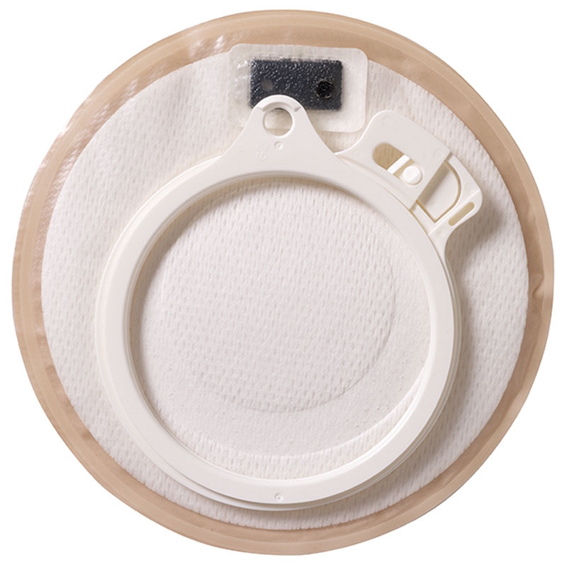 Assura Stoma Cap with Skin Barrier and Filter 1/2" - 1-3/4" Stoma Opening