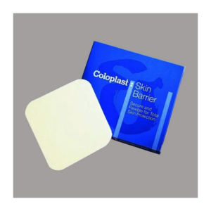 Hydrocolloid skin barrier that protects the skin from stoma output.      Offers effective protection for peristomal skin and "3-way stretch"                                 Provides a ready surface for good adhesion                        Adheres to moist skin              Not made with natural rubber latex