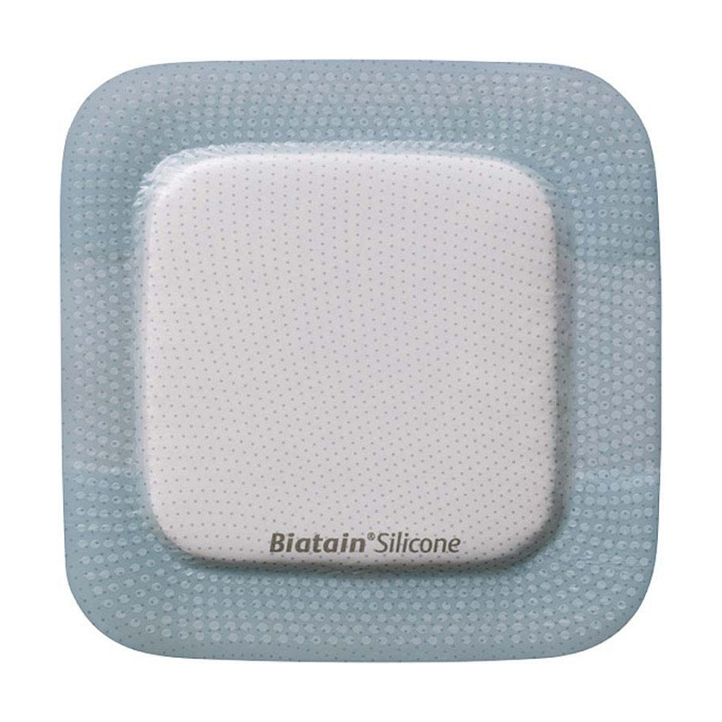 Biatain silicone foam dressing 6" x 6"