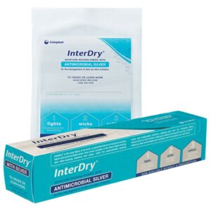 InterDry Textile with Antimicrobial Silver Complex 10" x 36"