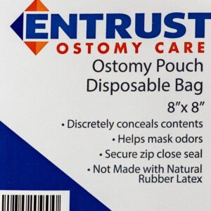 Entrust Ostomy Pouch Disposable Bag
