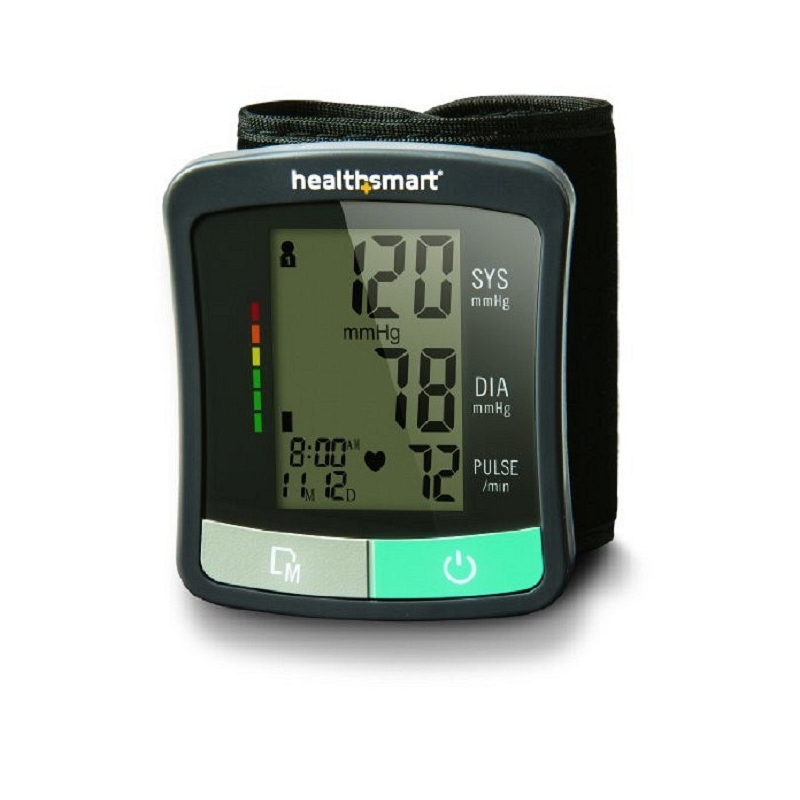 HealthSmart Clinically Accurate Automatic Digital Upper Arm Blood Pressure Monitor with LCD Display