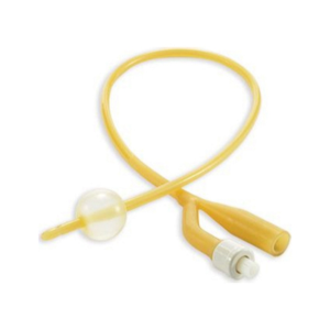 Dover Coude Tip Hydrogel Coated Latex Foley Catheter