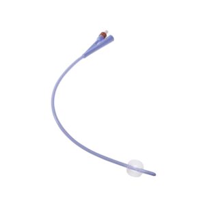 Dover 100% Silicone Council Tip 2-Way Foley Catheter