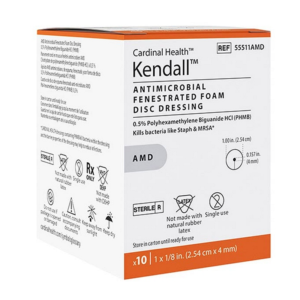 Cardinal Health Kendall AMD Antimicrobial Foam Discs