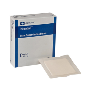 Cardinal Health Kendall Foam Border Gentle Silicone Adhesion Dressing