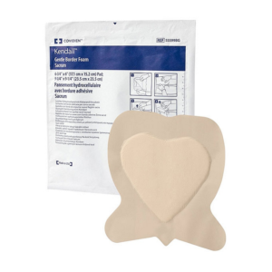 Cardinal Health Kendall Foam Border Gentle Silicone Adhesion Dressing