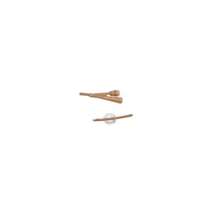 Dover 2-Way Silver-Coated Silicone Foley Catheter 14 Fr 5 cc