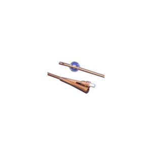 Dover 2-Way Silver-Coated Silicone Foley Catheter 22 Fr 5 cc