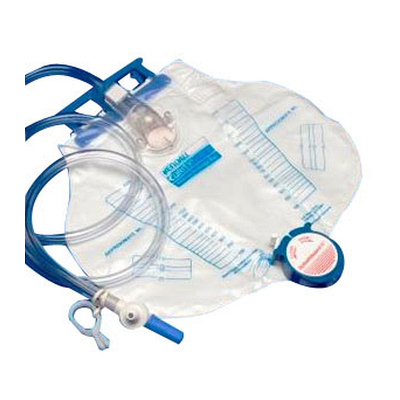 Curity Bedside Drainage Bag with Mono-Flo Anti-Reflux Device
