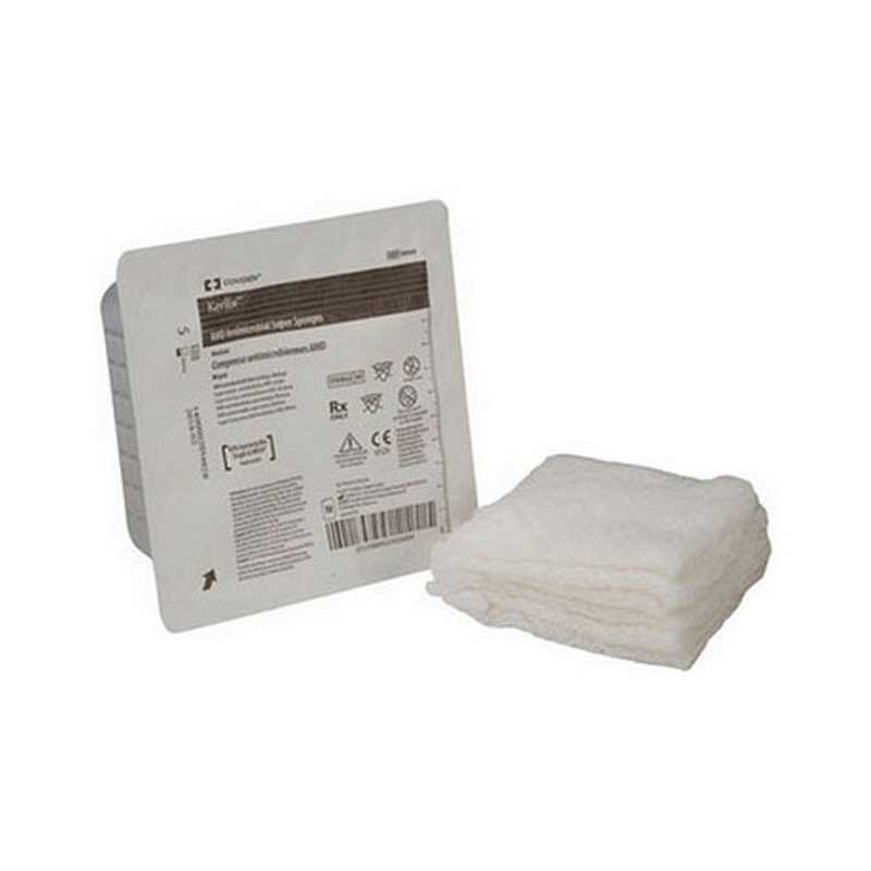 Kerlix AMD Antimicrobial Island Dressing Super Sponge 6" L x 6-3/4" W Square Shape Sterile