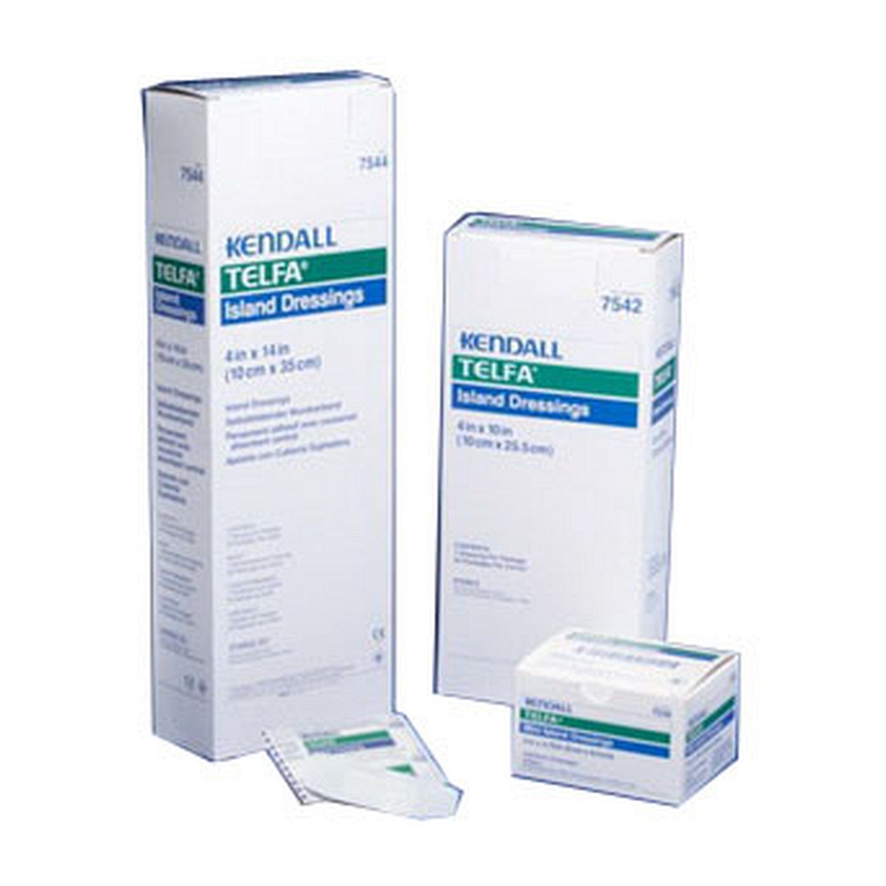 Telfa Adhesive Island Dressing 2" x 3-3/4".