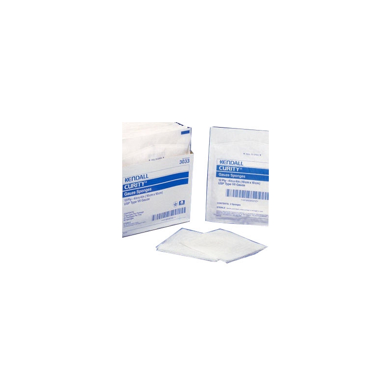 Curity Sterile Gauze Sponge 4" x 4" 16 ply